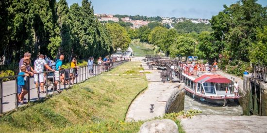 Die 9 Schleusen von Fonseranes in Béziers